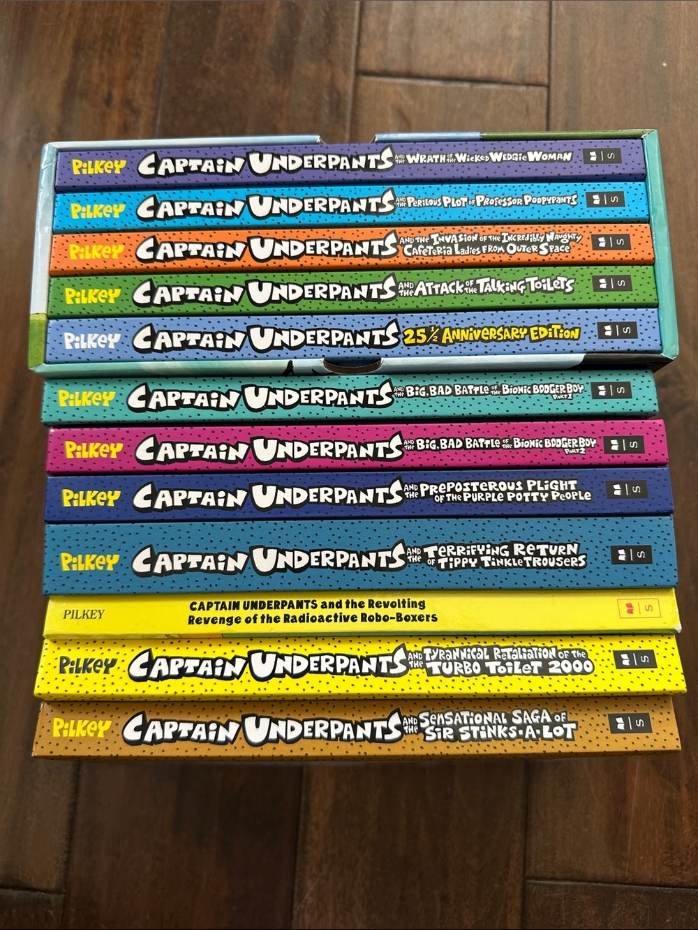 Captain Underpants Complete Book Set